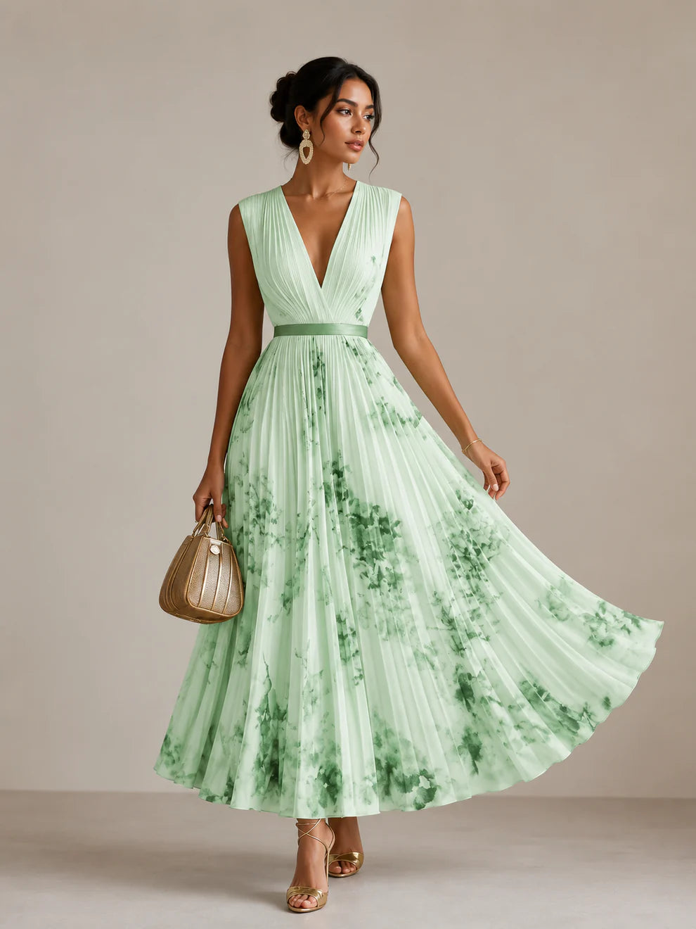 YVETE | Wrap Maxi Jurk