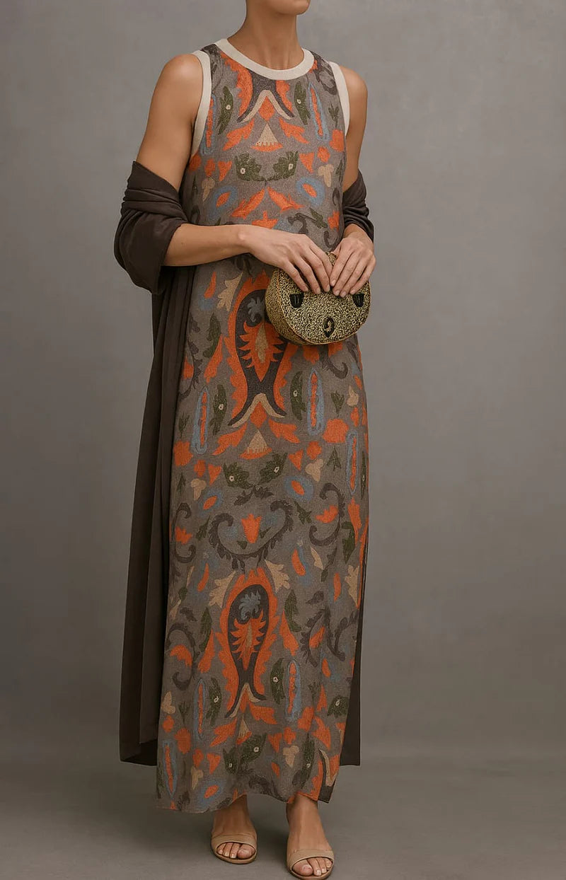 Élina | Maxi Dress Set + FREE Matching Cardigan