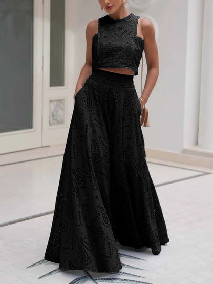 ALANA™ | Denim Dress with Flattering Ruffle Detail
