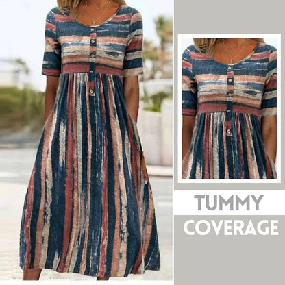 Lara | Elegant Fluid Maxi Dress
