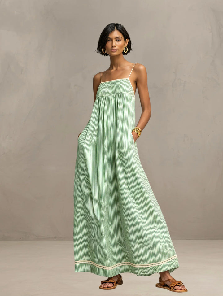 PAMELA | FLOWING SUMMER MAXI DRESS