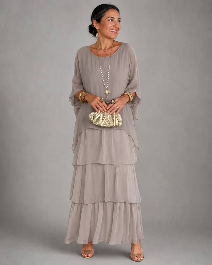 Lara™ | Elegant Flowing Maxi Dress