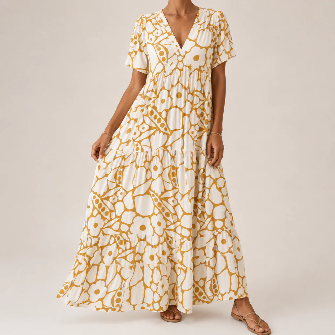 BOHEMIAN MIDI DRESS FOR WOMEN