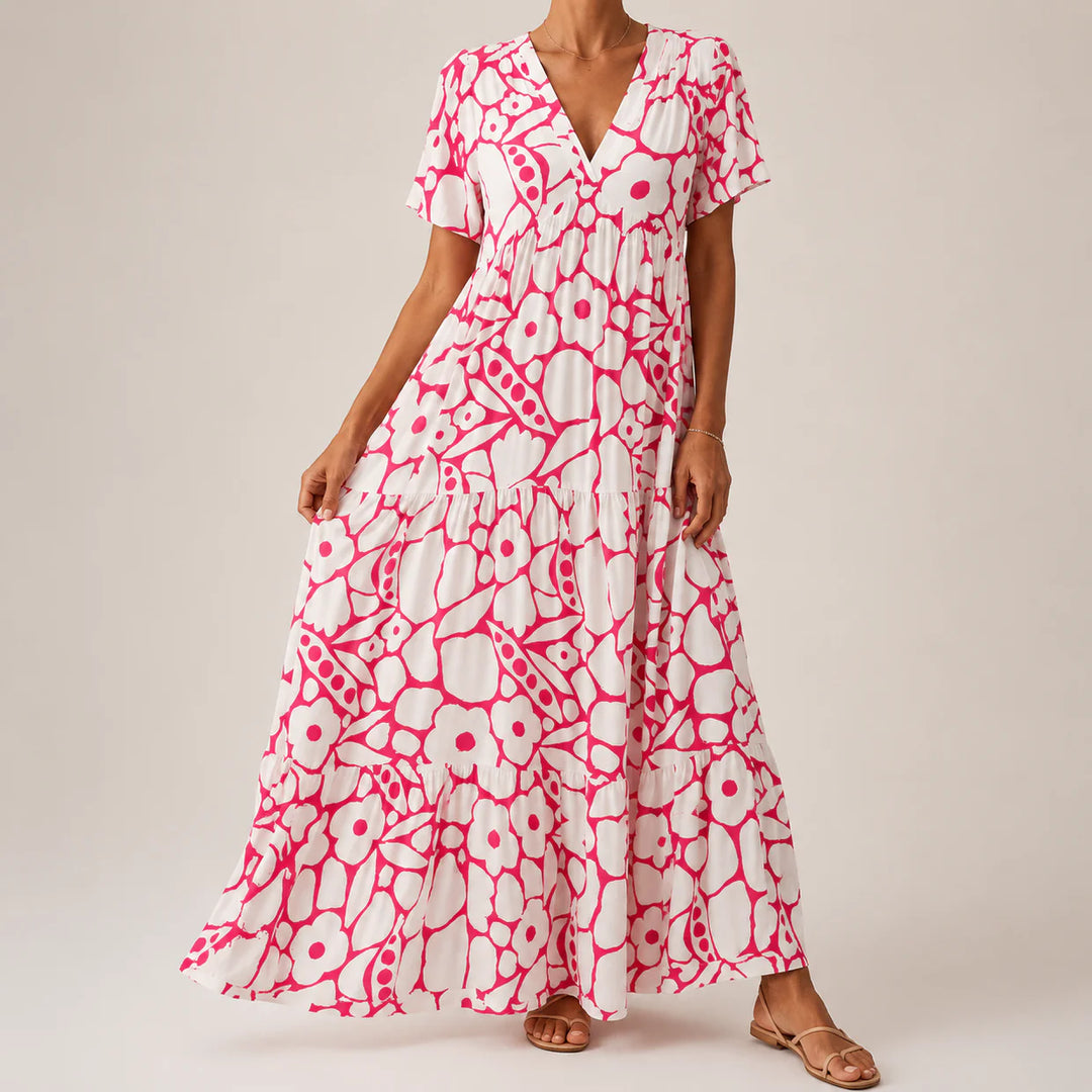 BOHEMIAN MIDI DRESS FOR WOMEN
