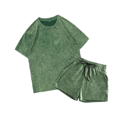 HENDRIX™ –  Relaxed Print Athletic Two-Piece Set