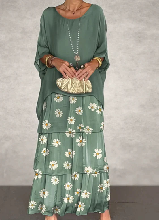 Lara | Elegant Fluid Maxi Dress