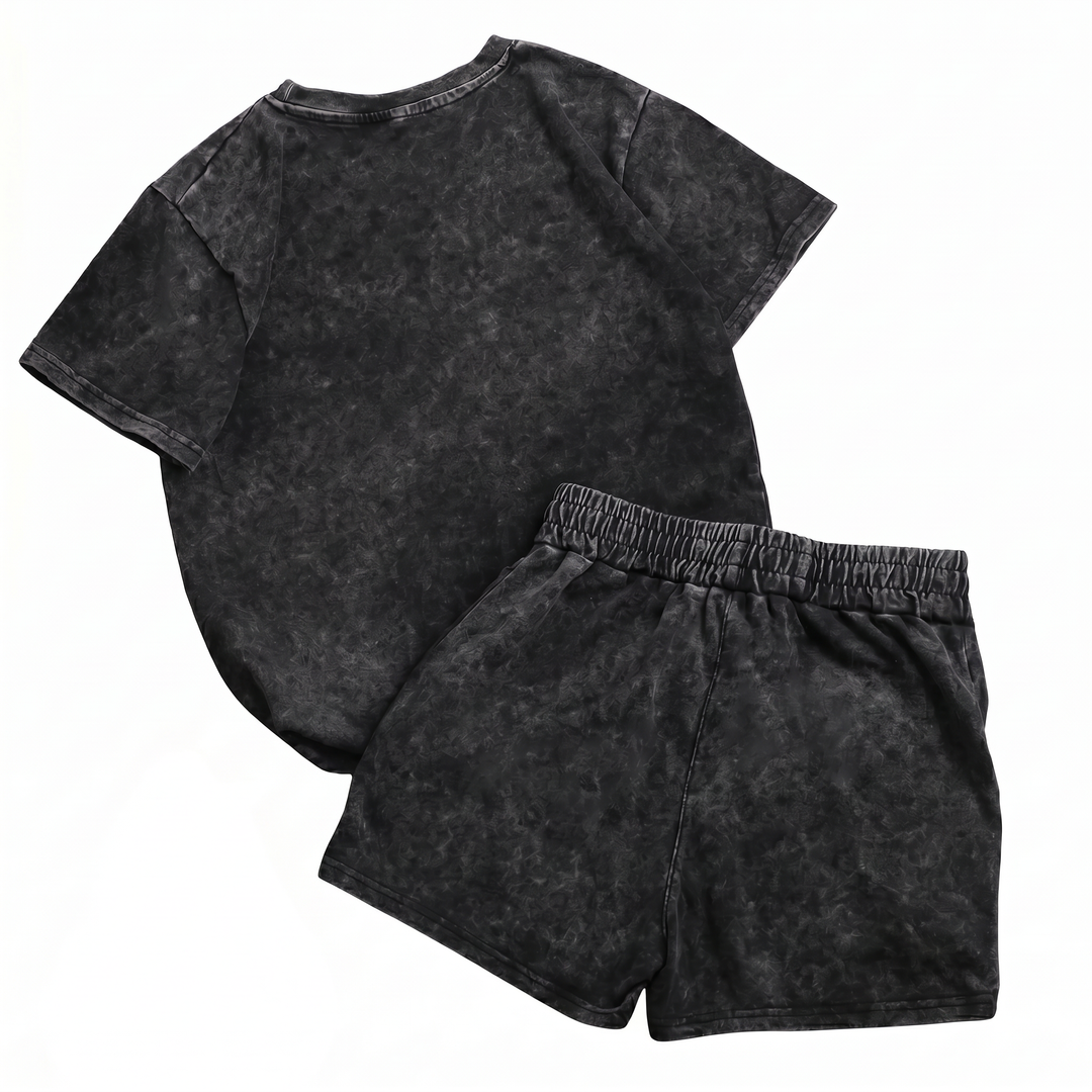 HENDRIX™ –  Relaxed Print Athletic Two-Piece Set