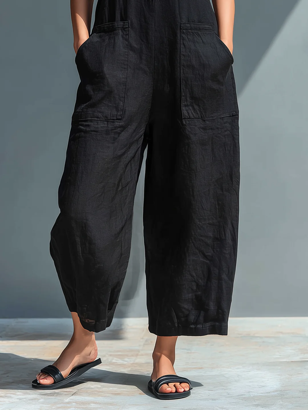 SOLÈNE™ | Elegant Sleeveless Jumpsuit