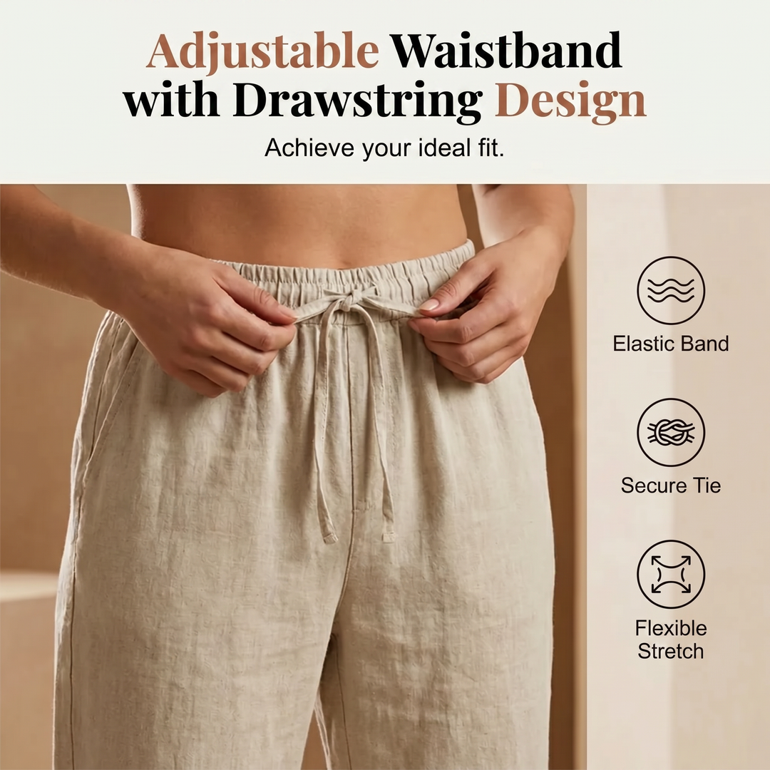 LUNA | Cotton linen Women's Shorts
