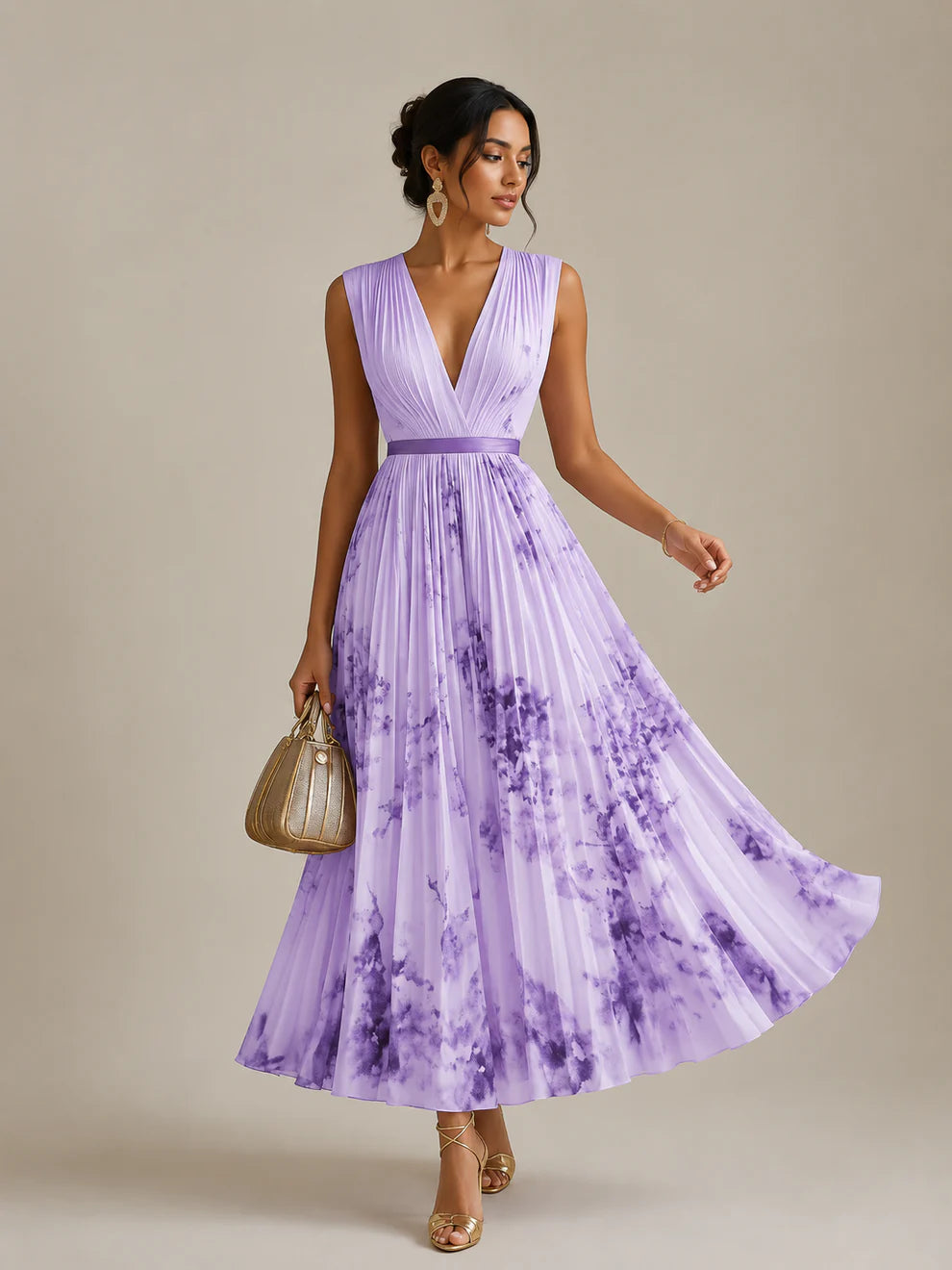 YVETE | Wrap Maxi Jurk